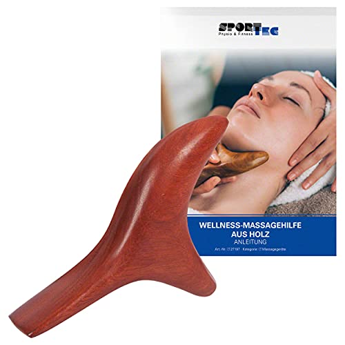 Sport-Tec Wellness Massagehilfe Holz Selbstmassage