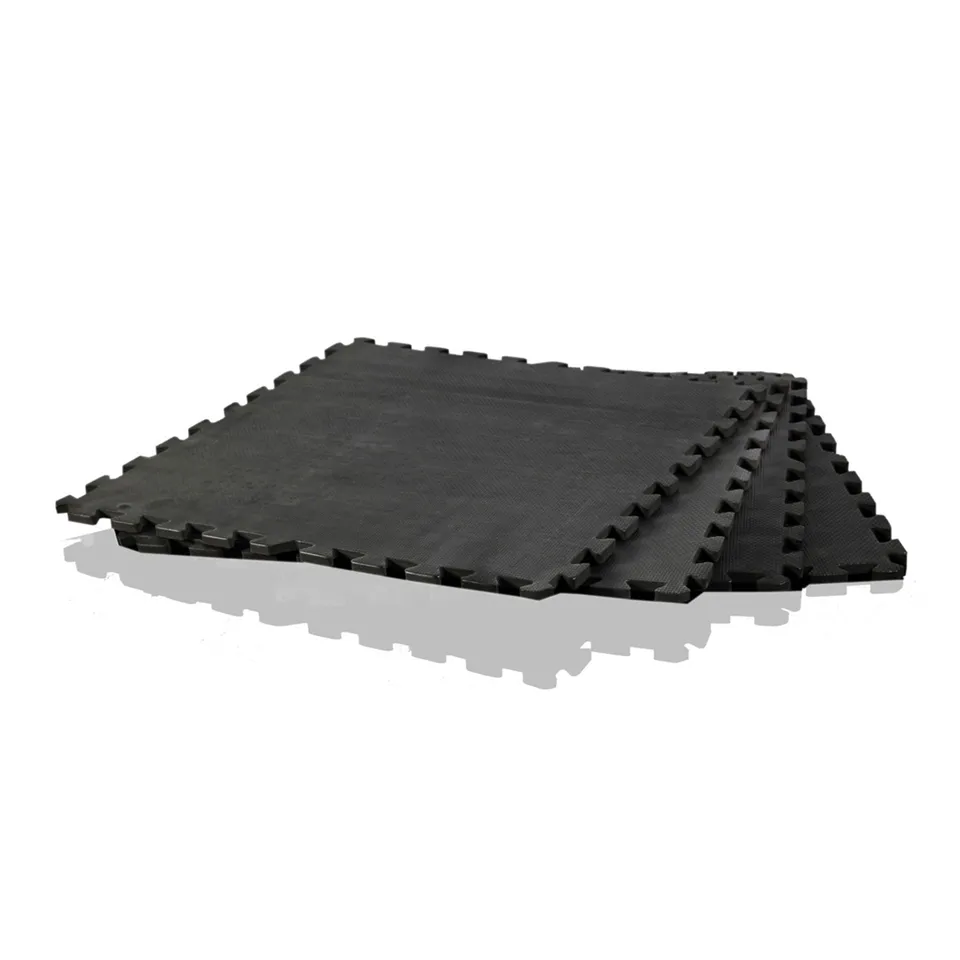 Artzt Gymstick Matten Set 4x 60x60cm EVA Matte Schwarz