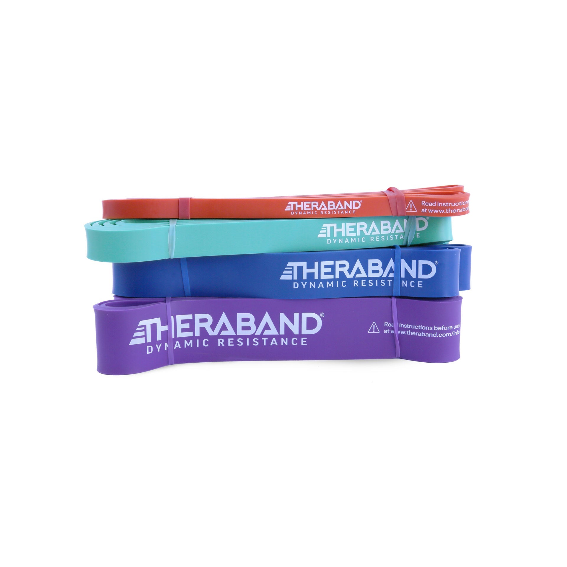 ARTZT TheraBand High Resistance Band Fitnessband 4er Set Latex