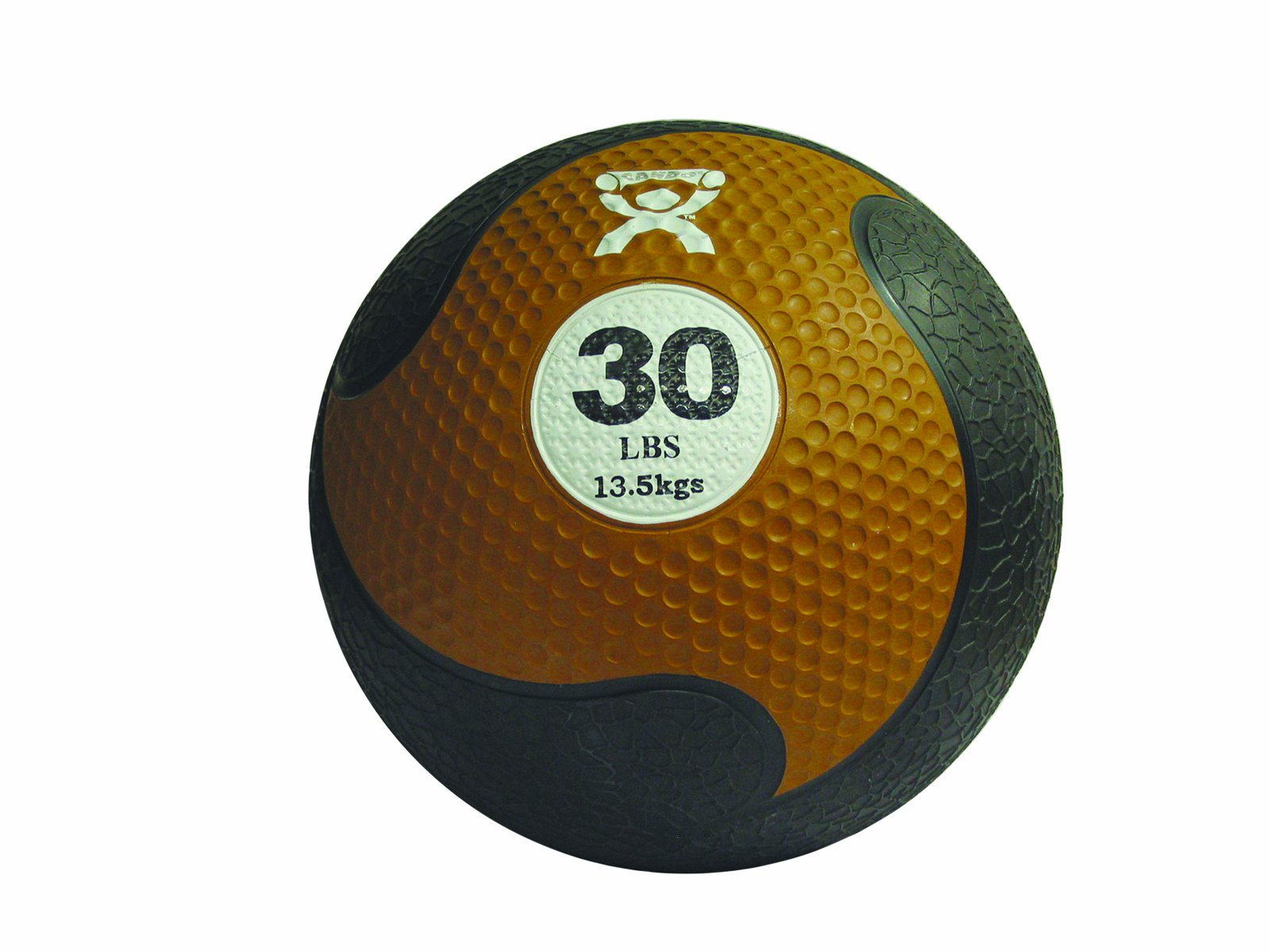 CanDo Weight Series Medizinball 5,0 kg blau Gummi