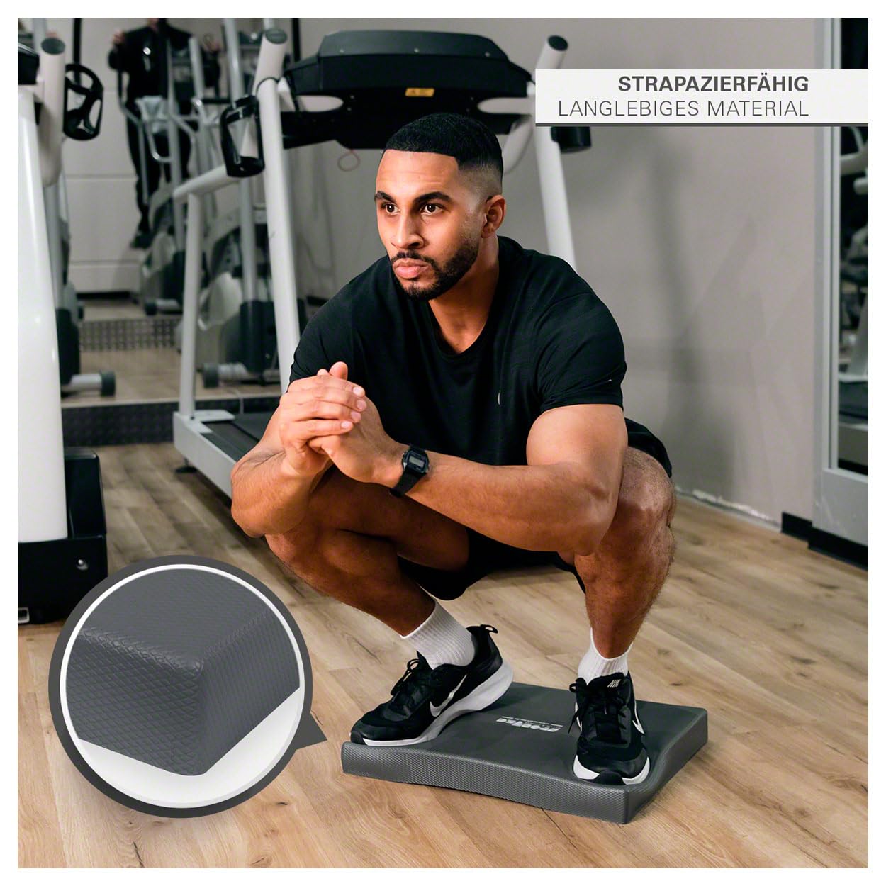 Sport-Tec Balance-Pad Gleichgewichtstrainer Anthrazit