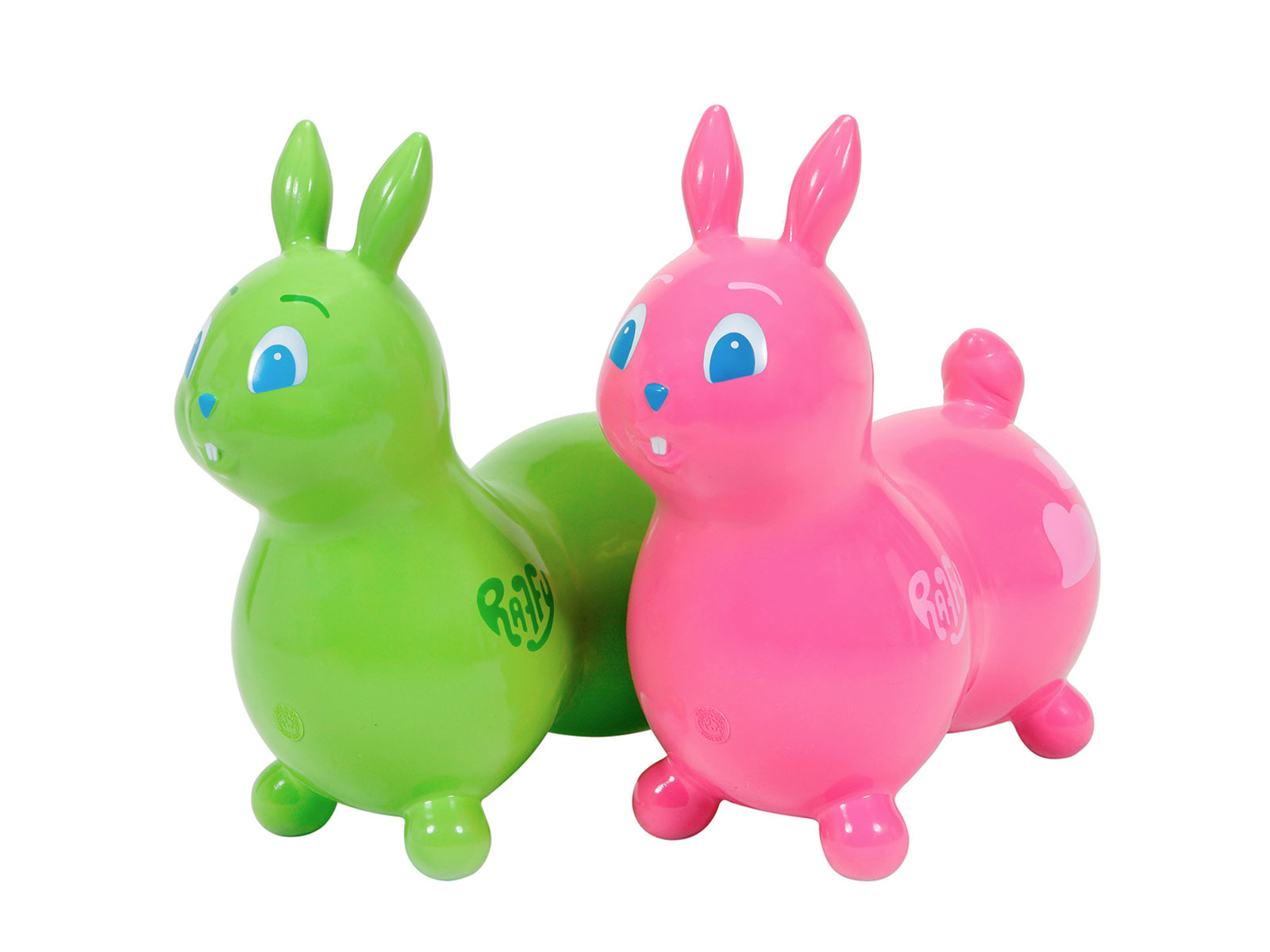 Pezzi Toys Raffy Hüpfhase aufblasbar Motorik Gleichgewicht