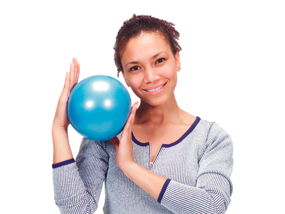 Pezzi Fitness Over Ki Pilatesball klein weich