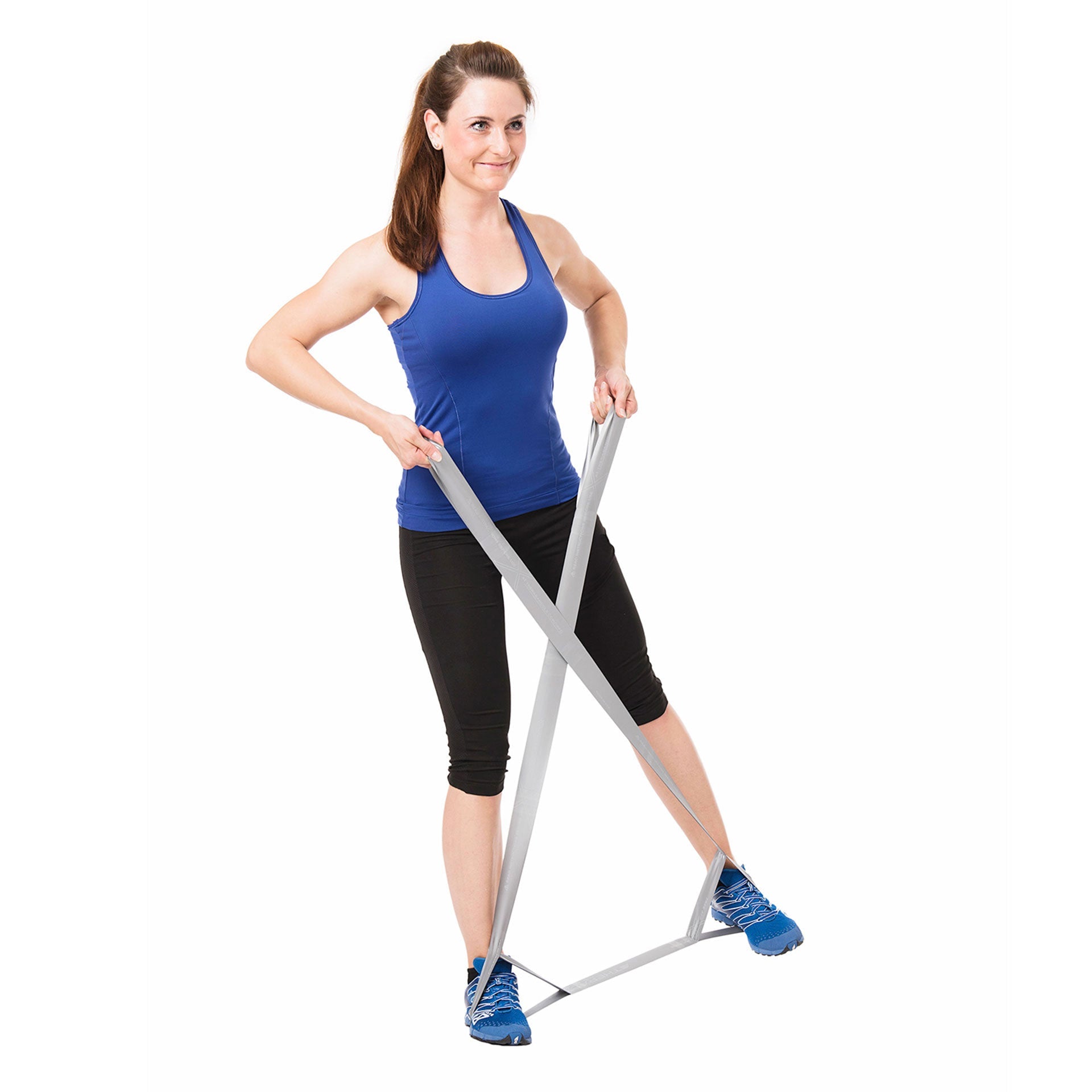 Artzt TheraBand CLX Fitnessband Rolle 22 m Grün Krafttraining