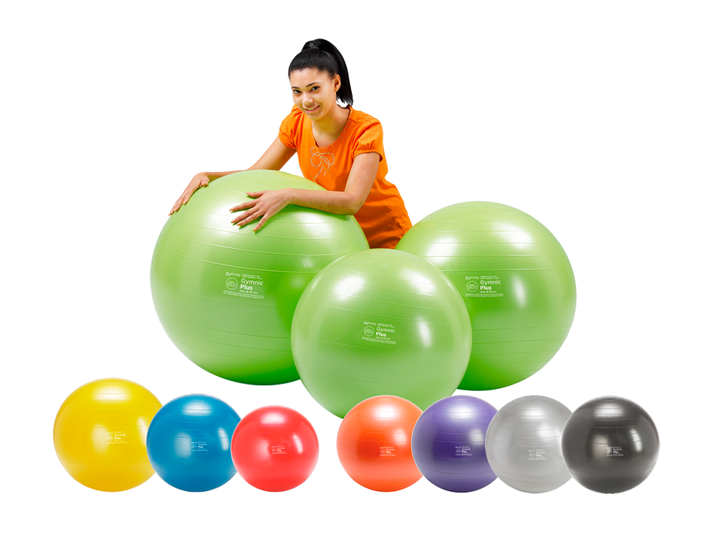 PEZZI Gymnic Plus Gymnastikball platzt nicht Sitzball