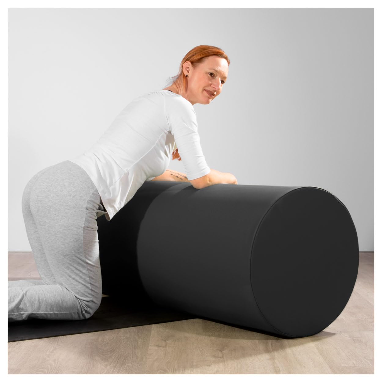Sport-Tec Spastikerrolle Lagerungsrolle Anthrazit 50x150 cm