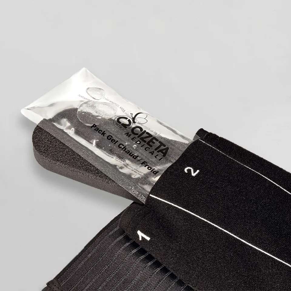 Cizeta Veinalgic Pack Gel Kühlbeutel für Orthese Wade Oberschenkel