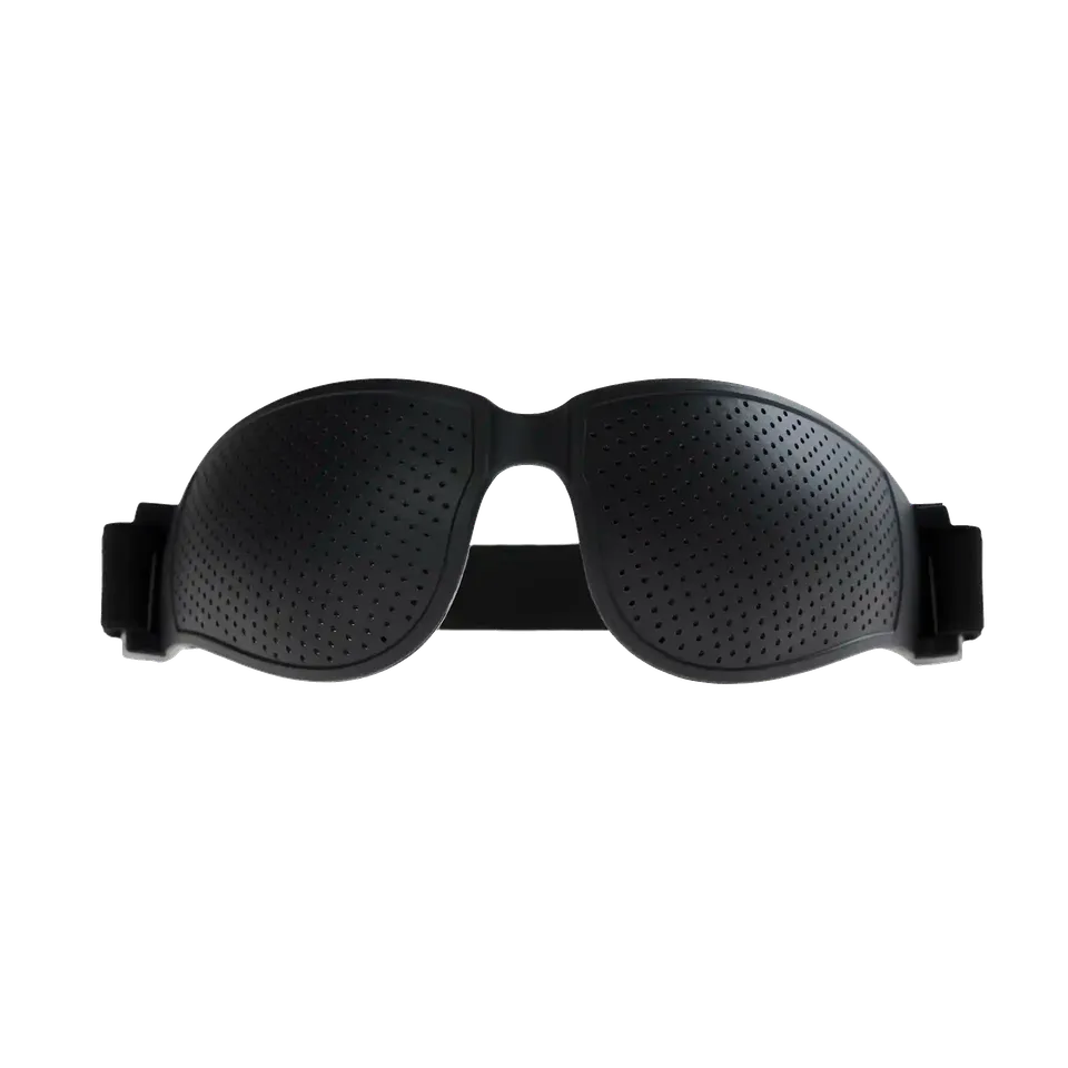 ARTZT neuro Pinhole Brille Sport mit Kopfband