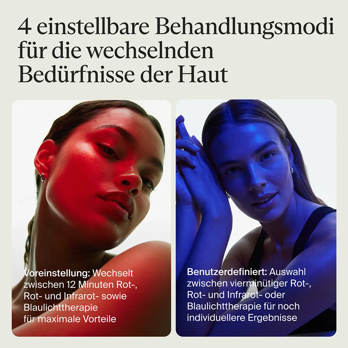 Therabody TheraFace Mask Glo LED-Maske Gesicht Rotlicht