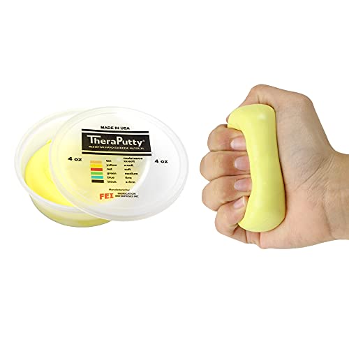 CanDo Theraputty Therapieknete 113 g gelb sehr leicht