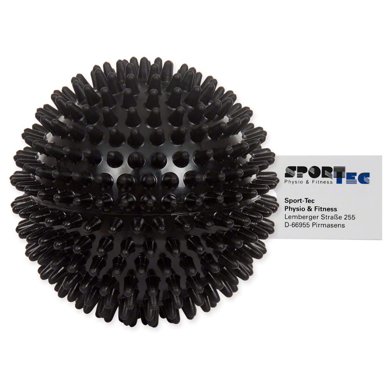 Sport-Tec Igelball Massageball 6 cm Lichtgrau hart