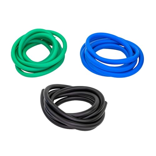 CanDo exercise tubing Power Tube Set 3er leicht gelb rot grün