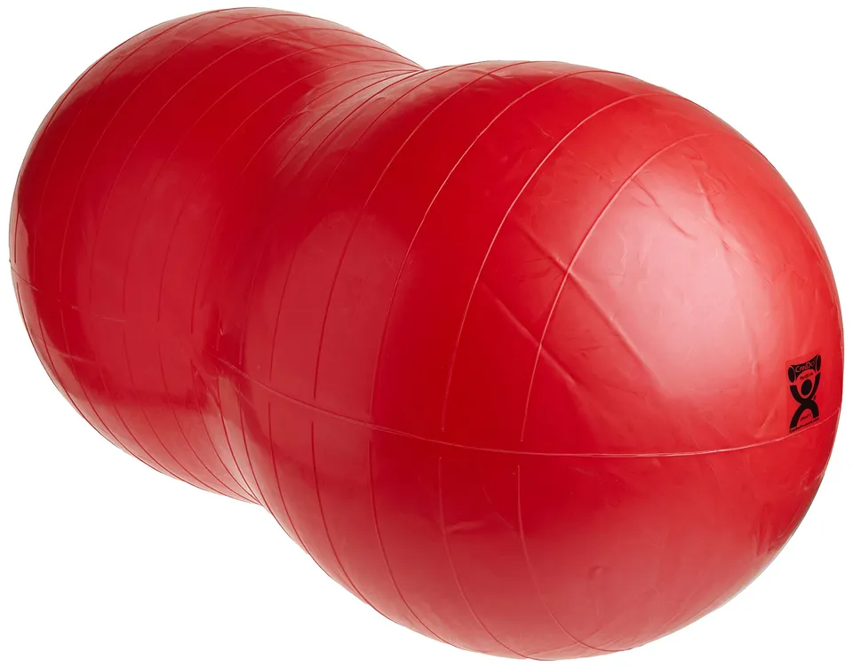 CanDo Erdnussball 70 x 120 cm Fitnessball rot 272 kg