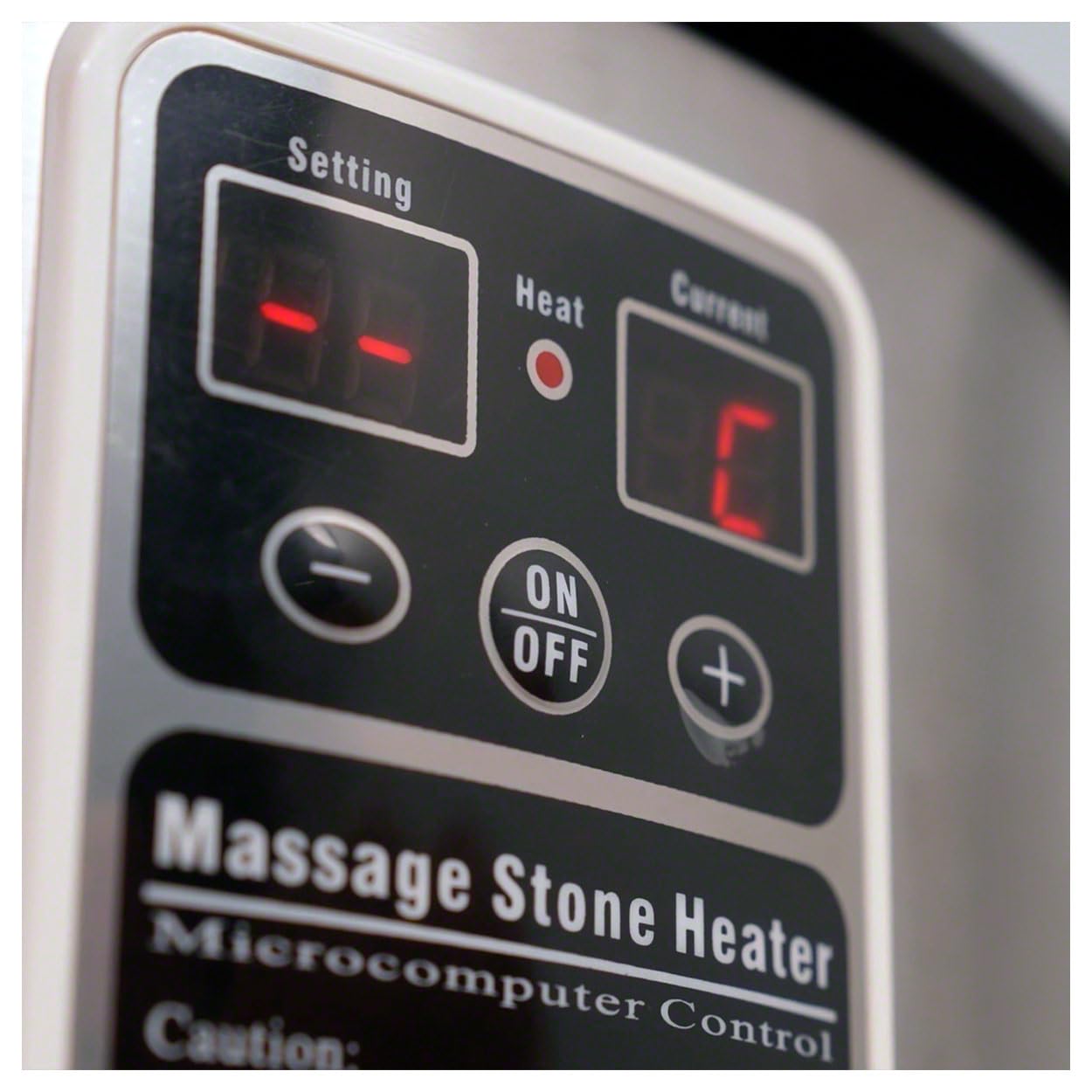 Sport-Tec Wellness Hot Stone Set klein Wärmegerät 45 Steine Massage