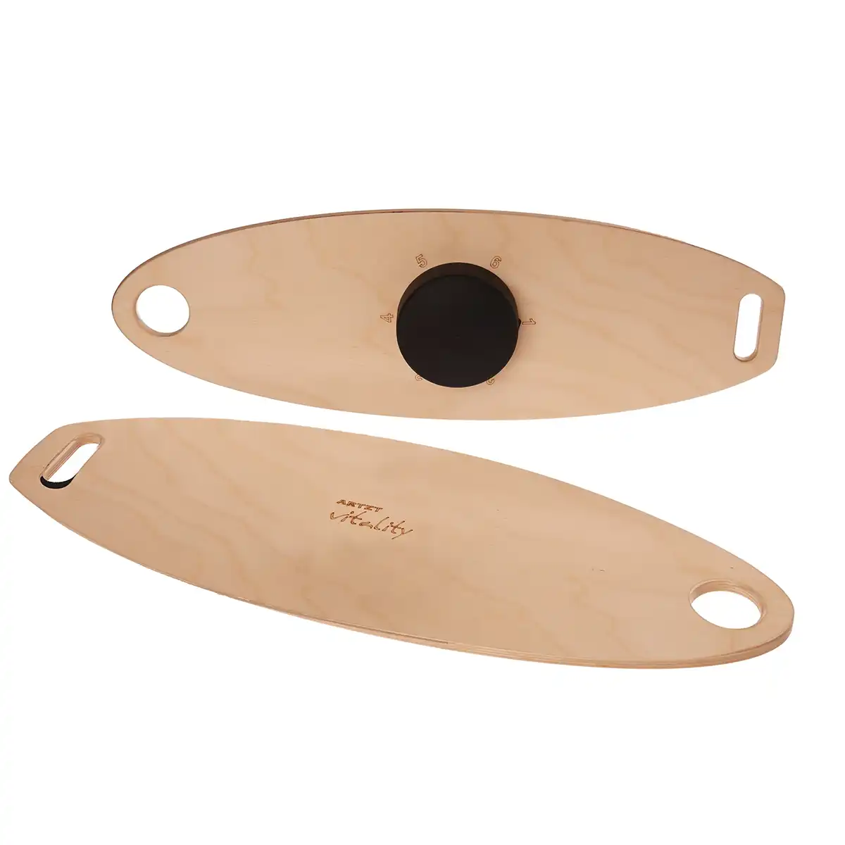 ARTZT vitality Wobblesmart XL Balance Board Holz 75x25 cm