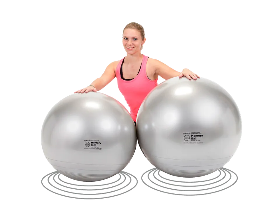 PEZZI Fitness Memory Ball Gymnastikball Sitzball standsicher