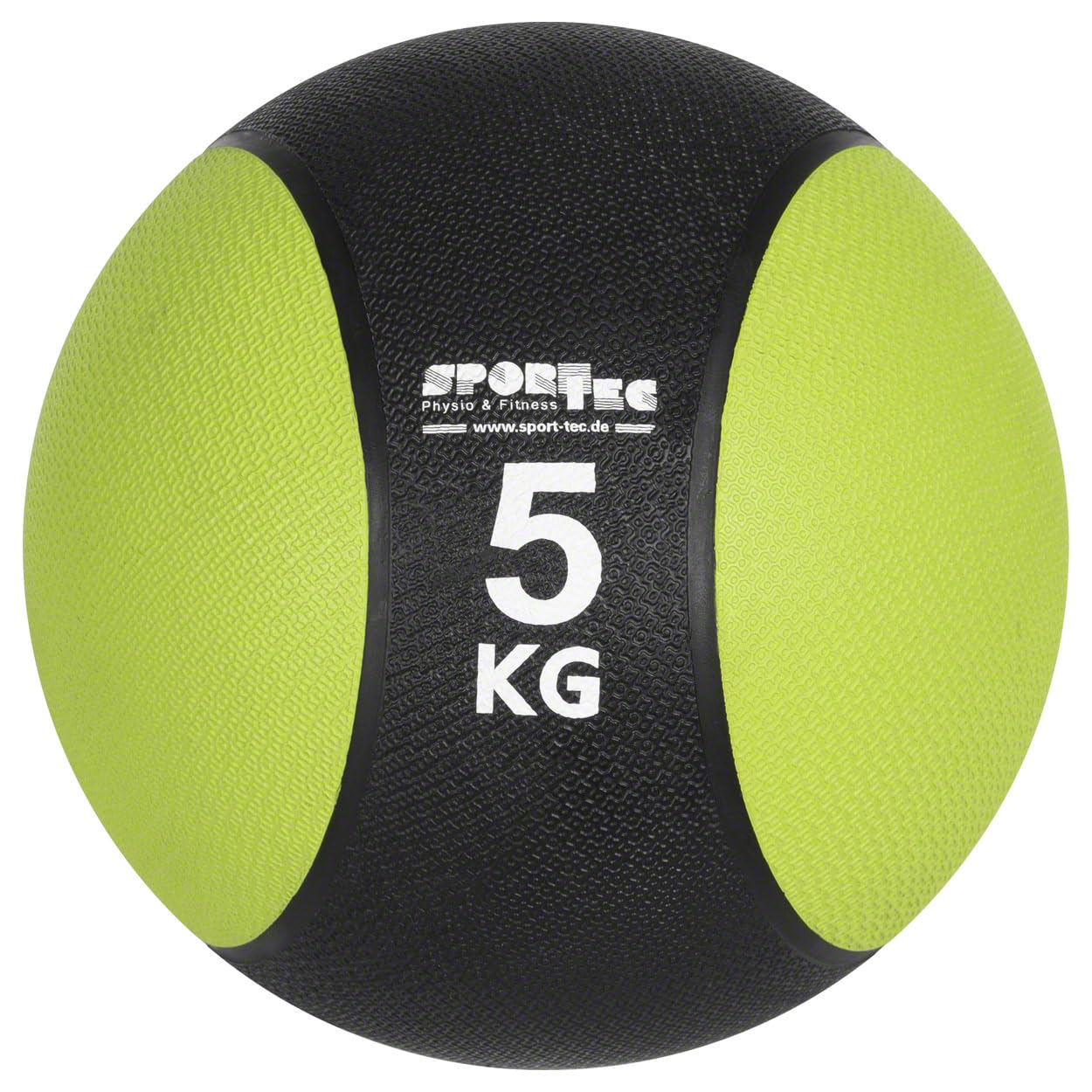 Sport-Tec Medizinball Trainingsball 10 kg schwarz Gummi