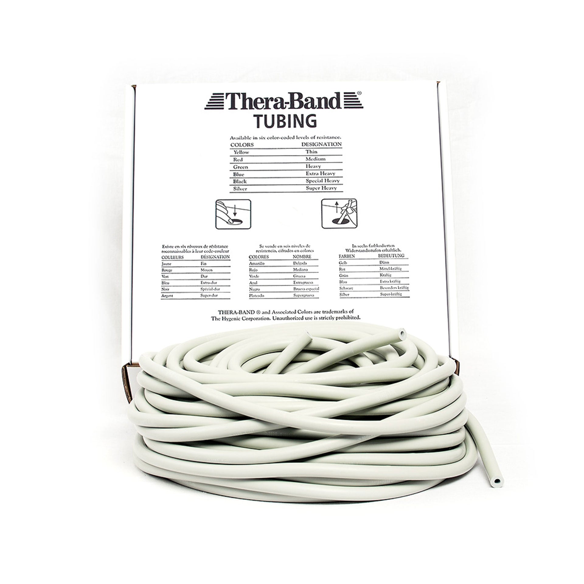 TheraBand Tubing Rolle 30,5 m Fitnessband Naturlatex