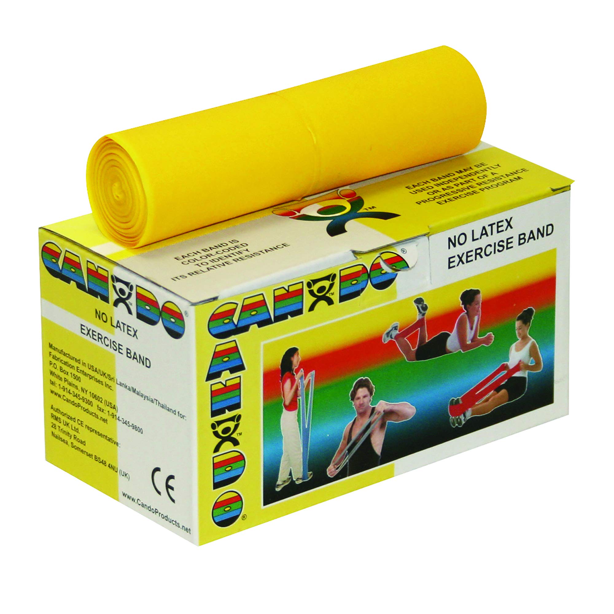 CanDo Sup-R Band Trainingsband latexfrei 5,5 m blau schwer