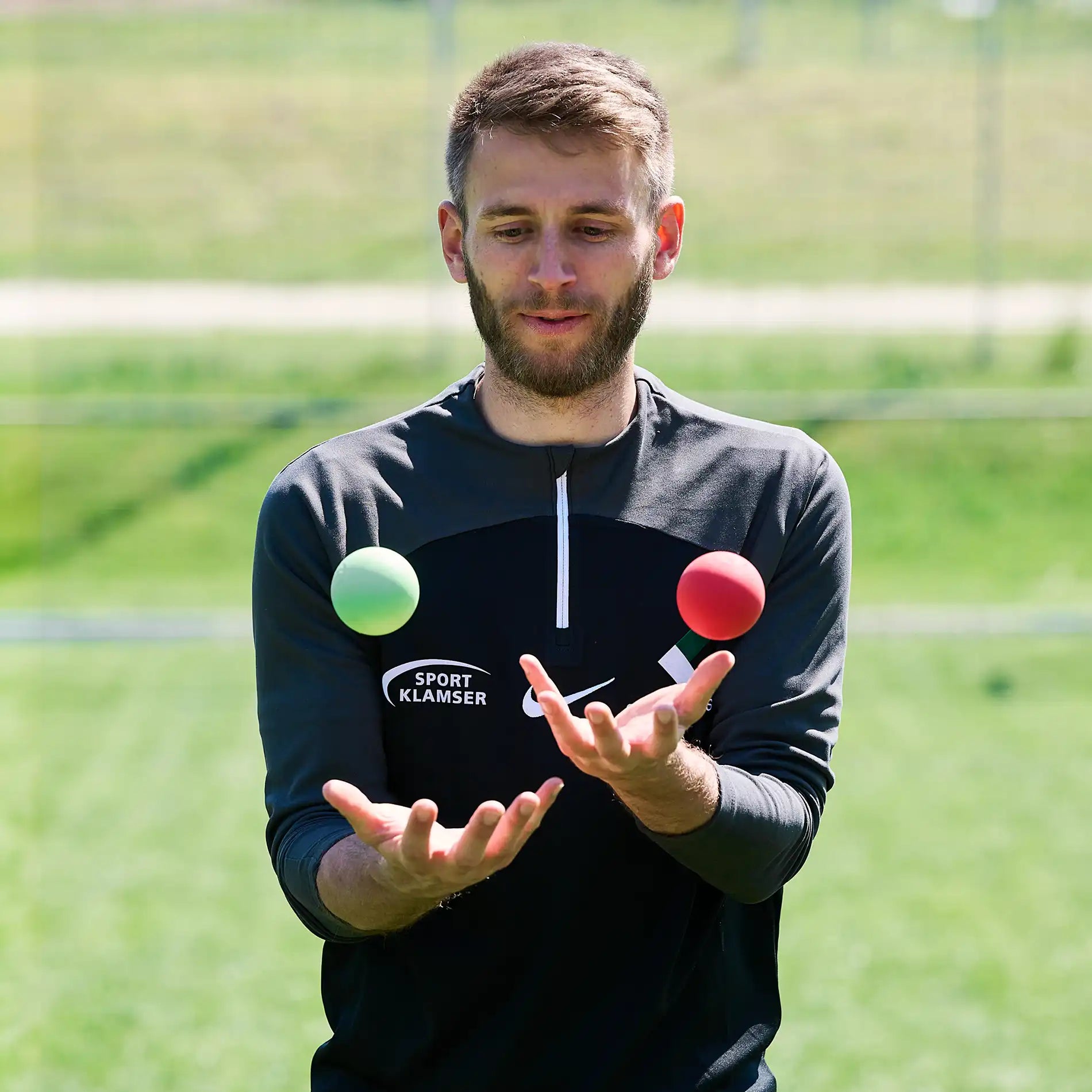 ARTZT neuro BrainBoost Ball 6 cm Reaktionsball Grün