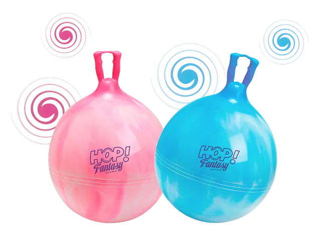 PEZZI Toys Hop Fantasy Hüpfball bunt Sky Blue
