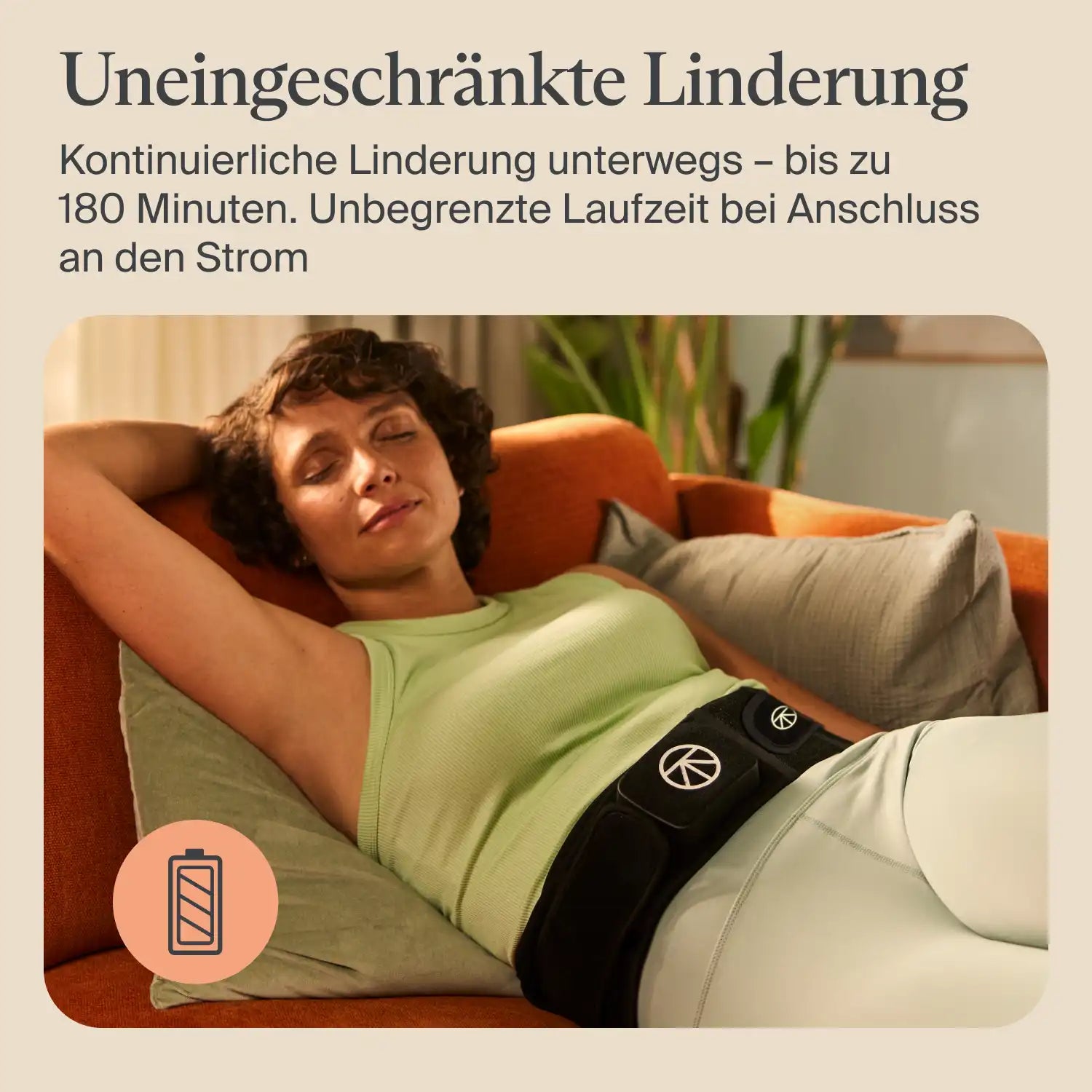 Artzt Therabody ThermBack Wärmegürtel LED Rücken