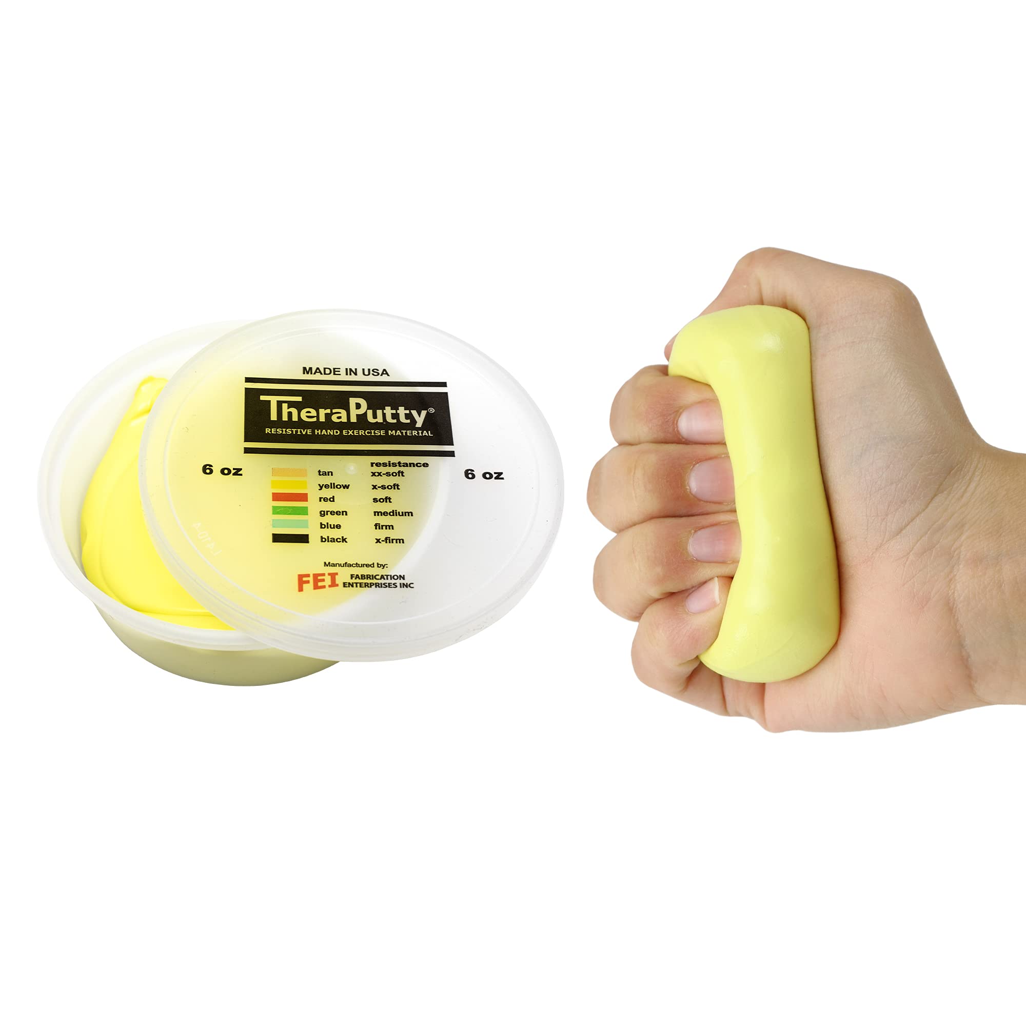 CanDo Theraputty Handknete 57 g grün medium