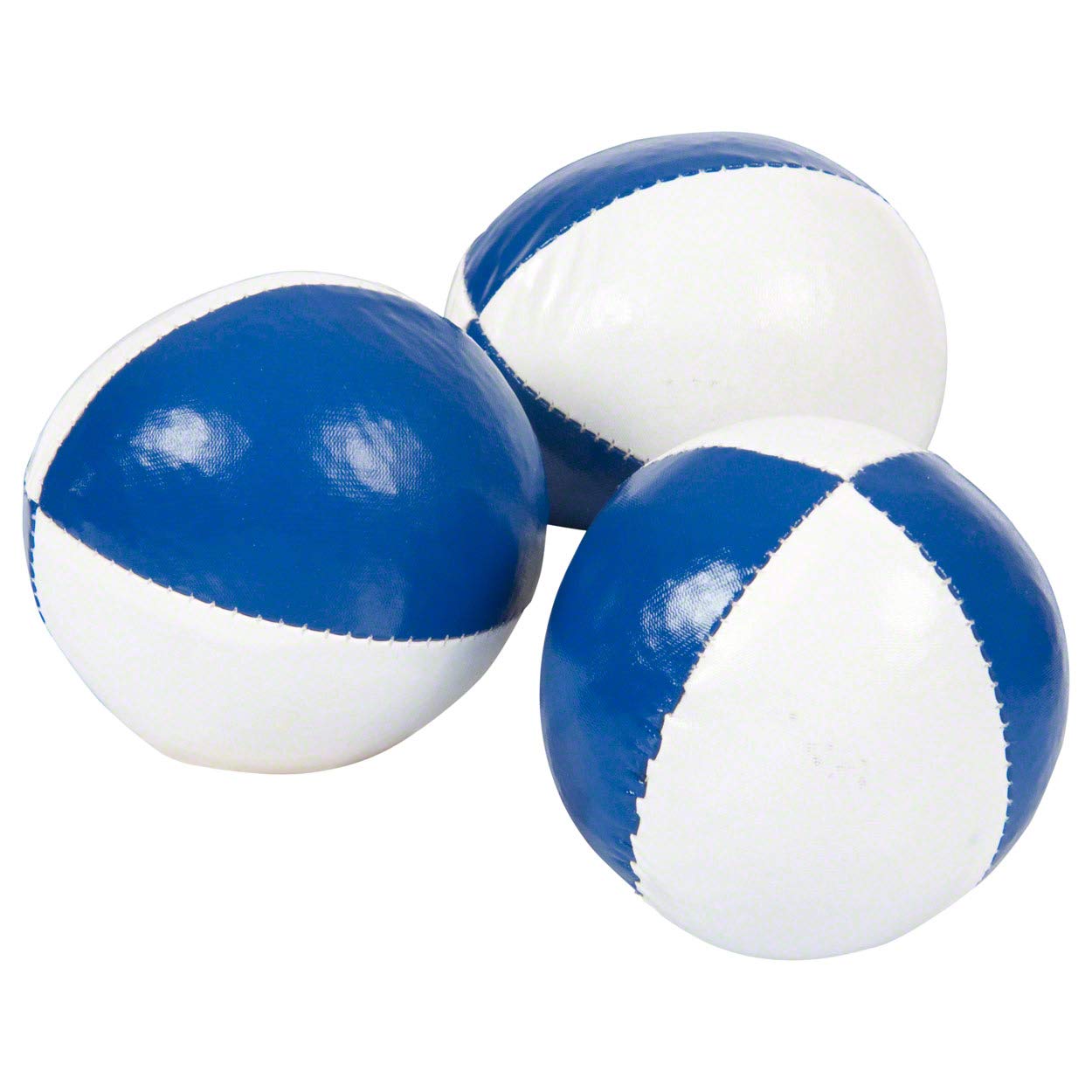 Sport-Tec Jonglierbälle 6,8 cm 3er Set Gelb-Weiß 120 g