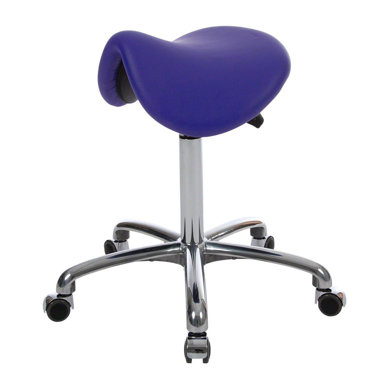 Sport-Tec Sattelhocker Exklusiv Rollhocker schwarz mit Rollen