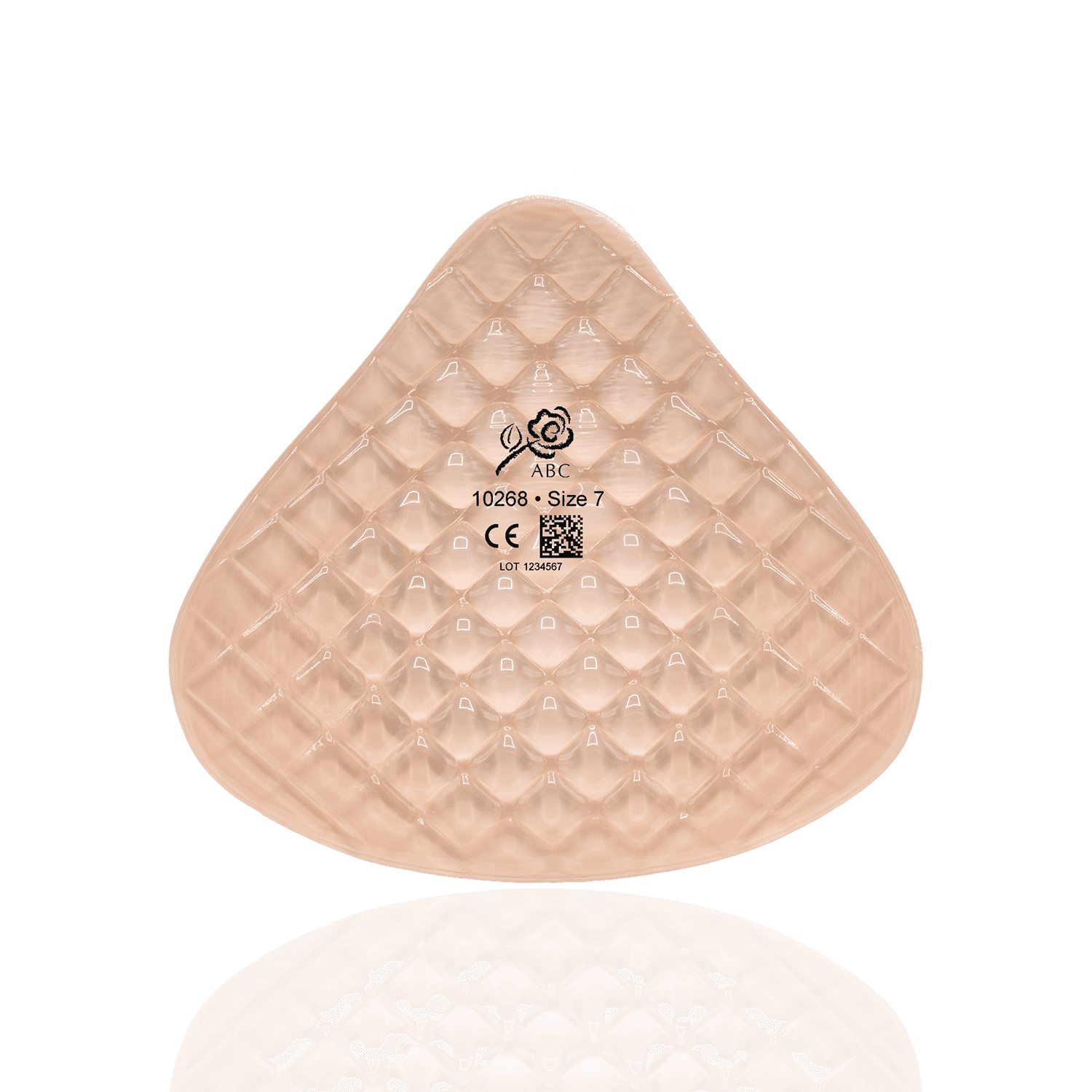 ABC Diamond RFS Brustprothese volle Mitte BH-Sitz