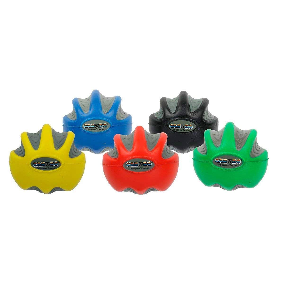 CanDo Digi-Squeeze Handtrainer gelb x-leicht Feinmotorik