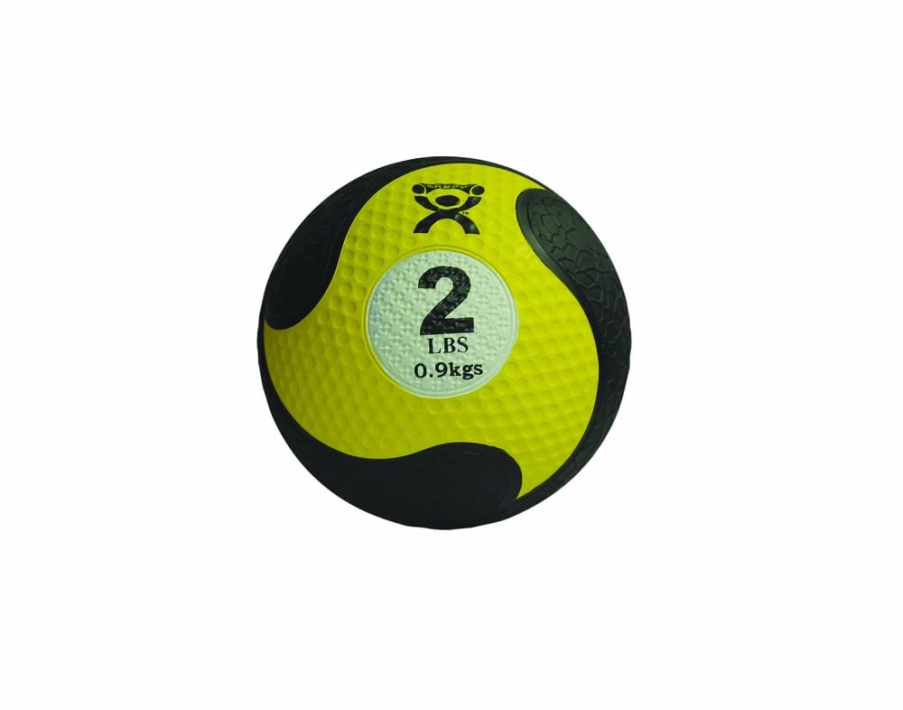 CanDo Weight Series Medizinball 5,0 kg blau Gummi