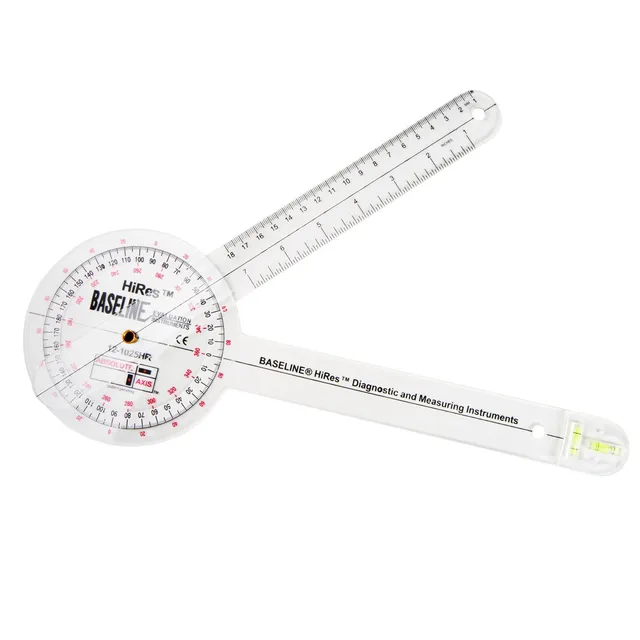 Baseline HiRes Absolute+Axis Goniometer 30,5 cm Kunststoff