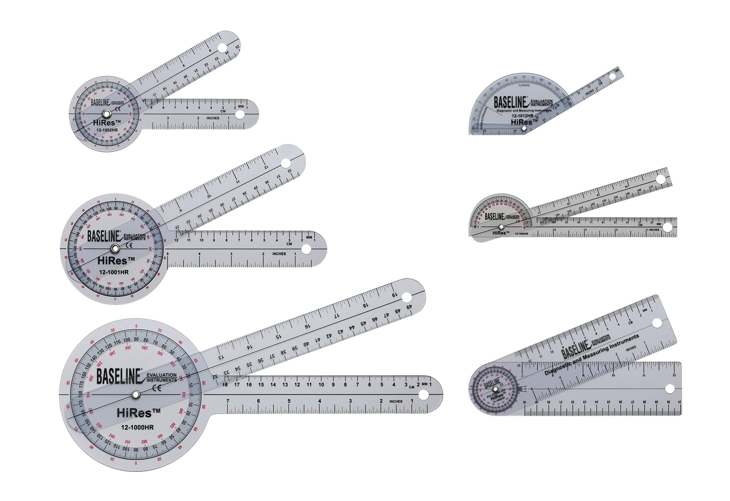 CanDo Baseline Goniometer Tasche 180° 15,2 cm