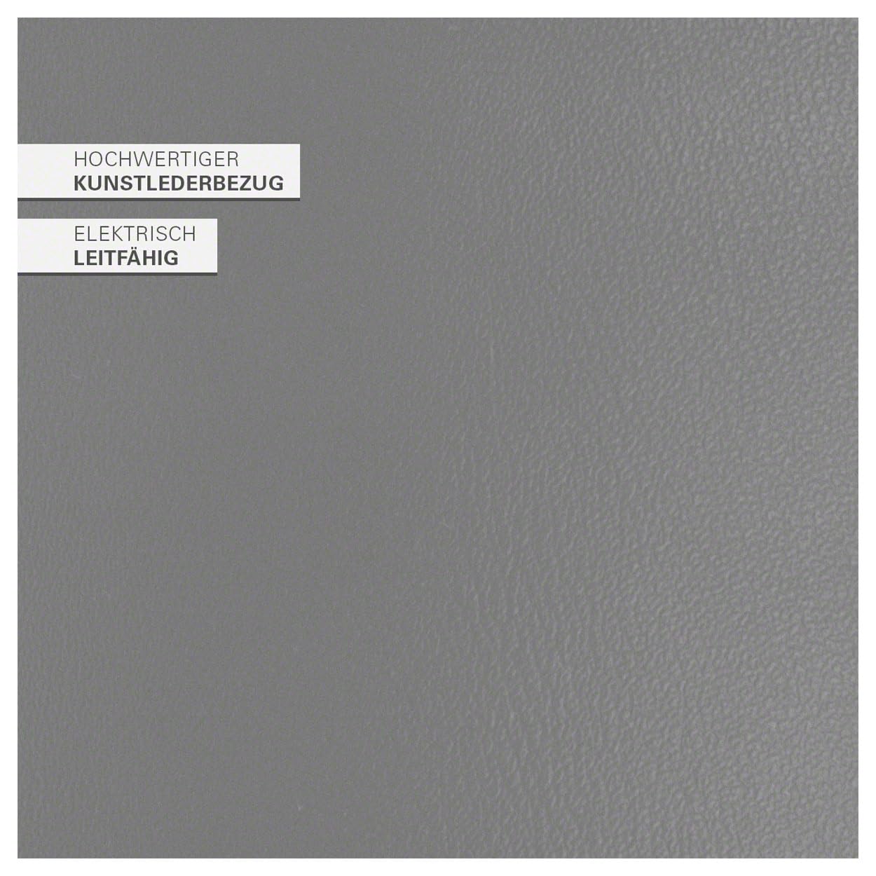 Sport-Tec Lagerungsrolle Knierolle 15x50cm Grau Kunstleder