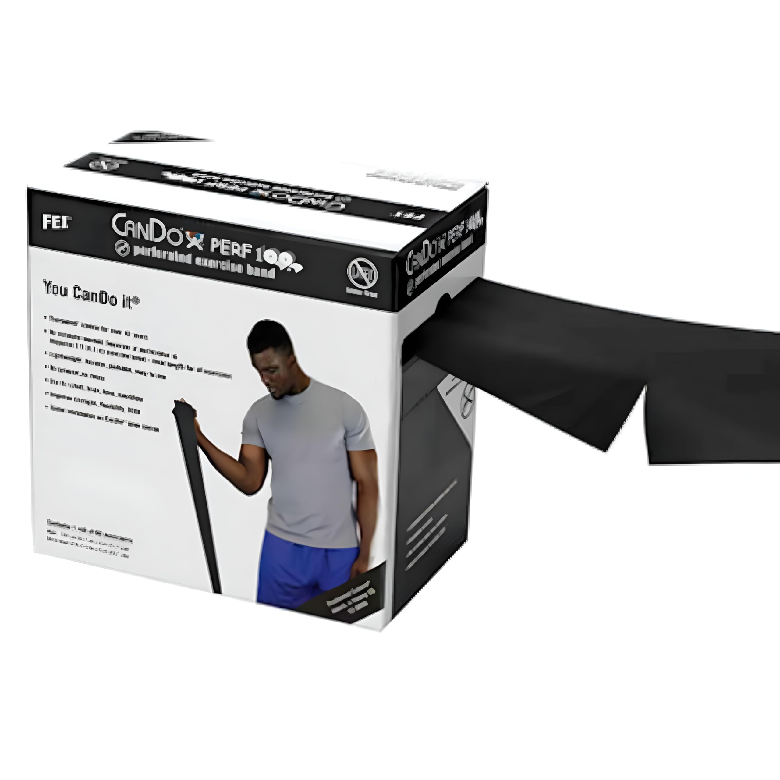 CanDo exercise bands Übungsband grün mittel 91,4 m Rolle