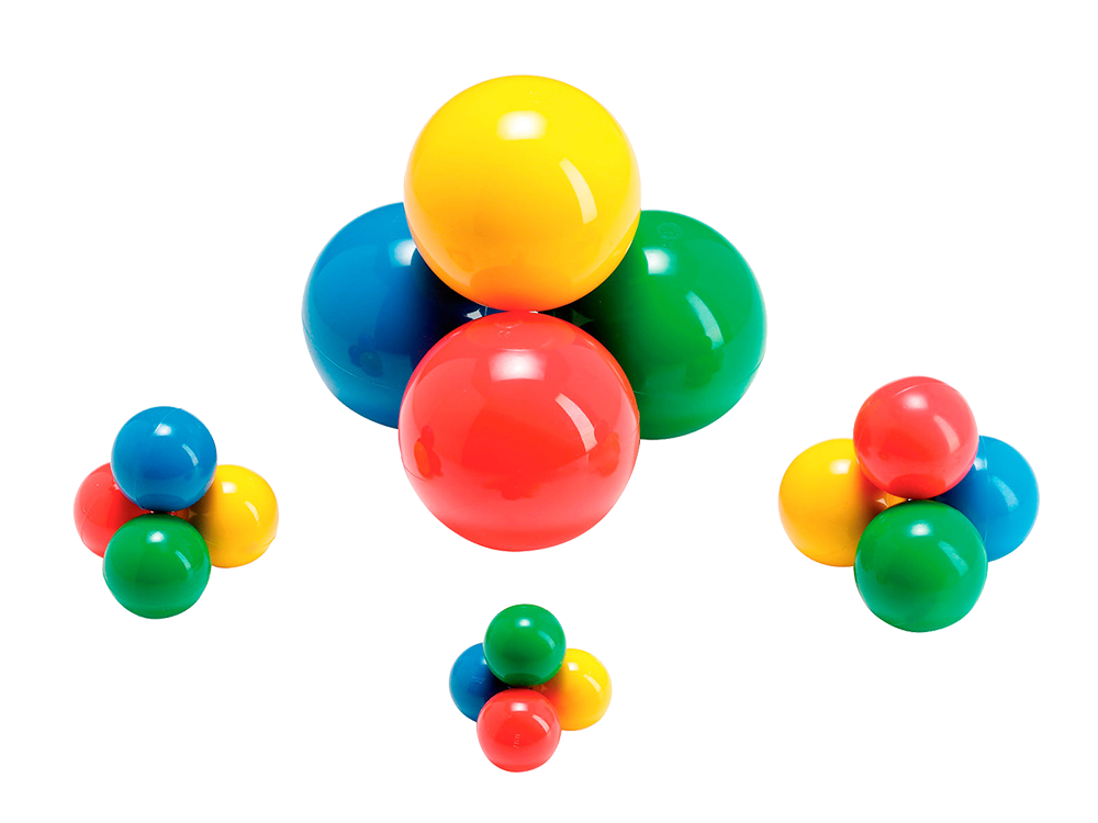 PEZZI Toys Universal Balls Spielbälle Set griffig