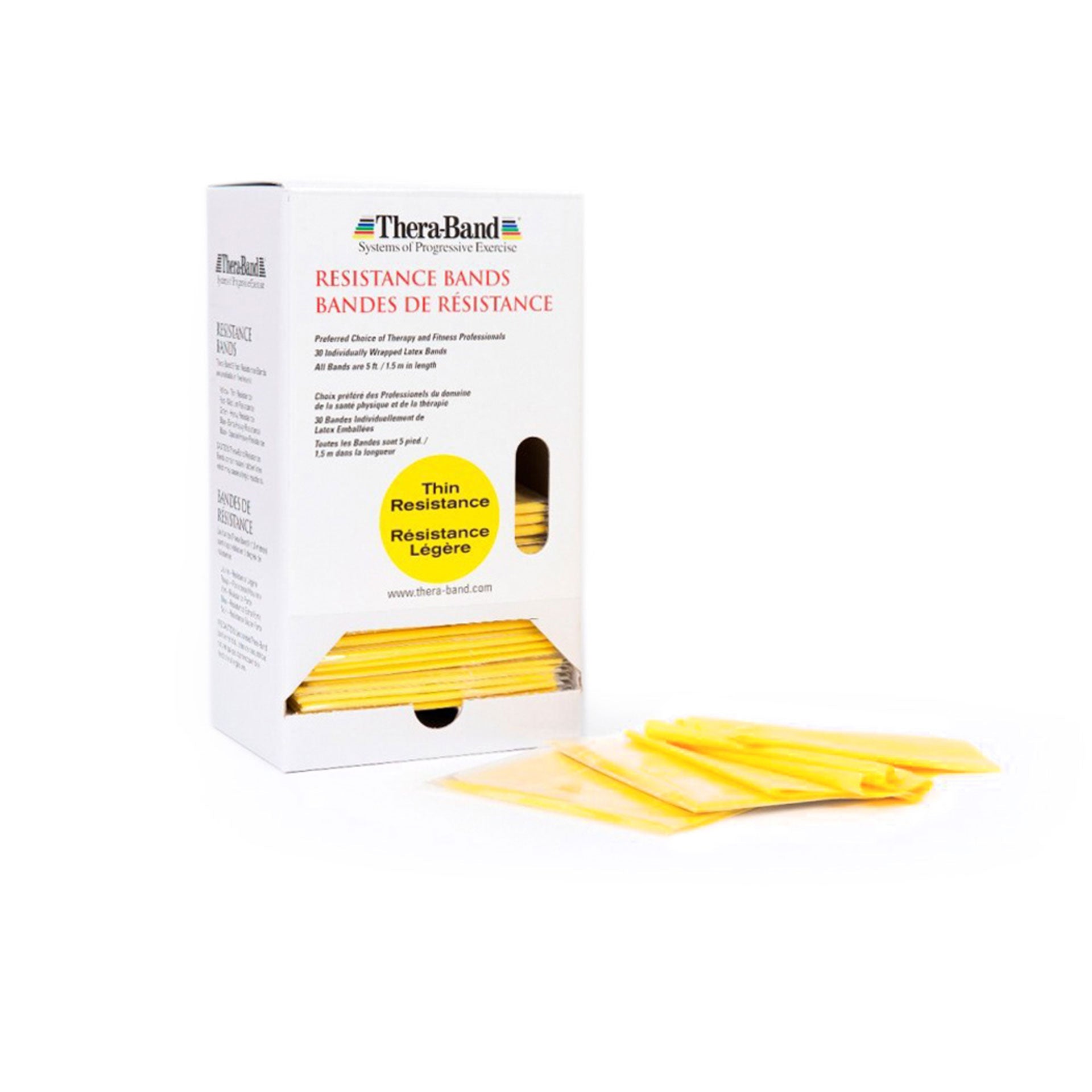 Artzt TheraBand Dispenser Fitnessbänder 30x1,5m Naturlatex
