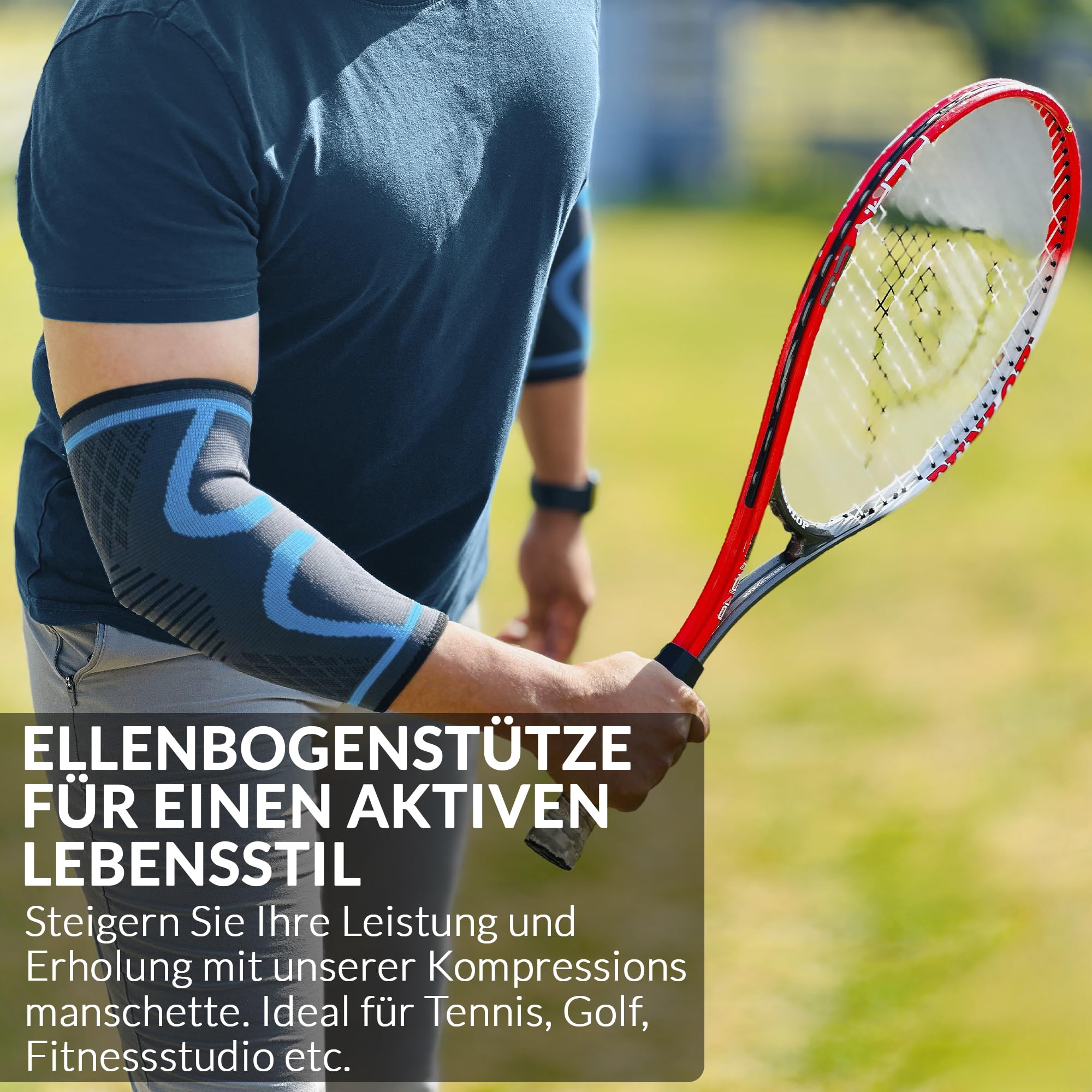 360 RELIEF Elbow Support Ellenbogenbandage S blau 1 Stück