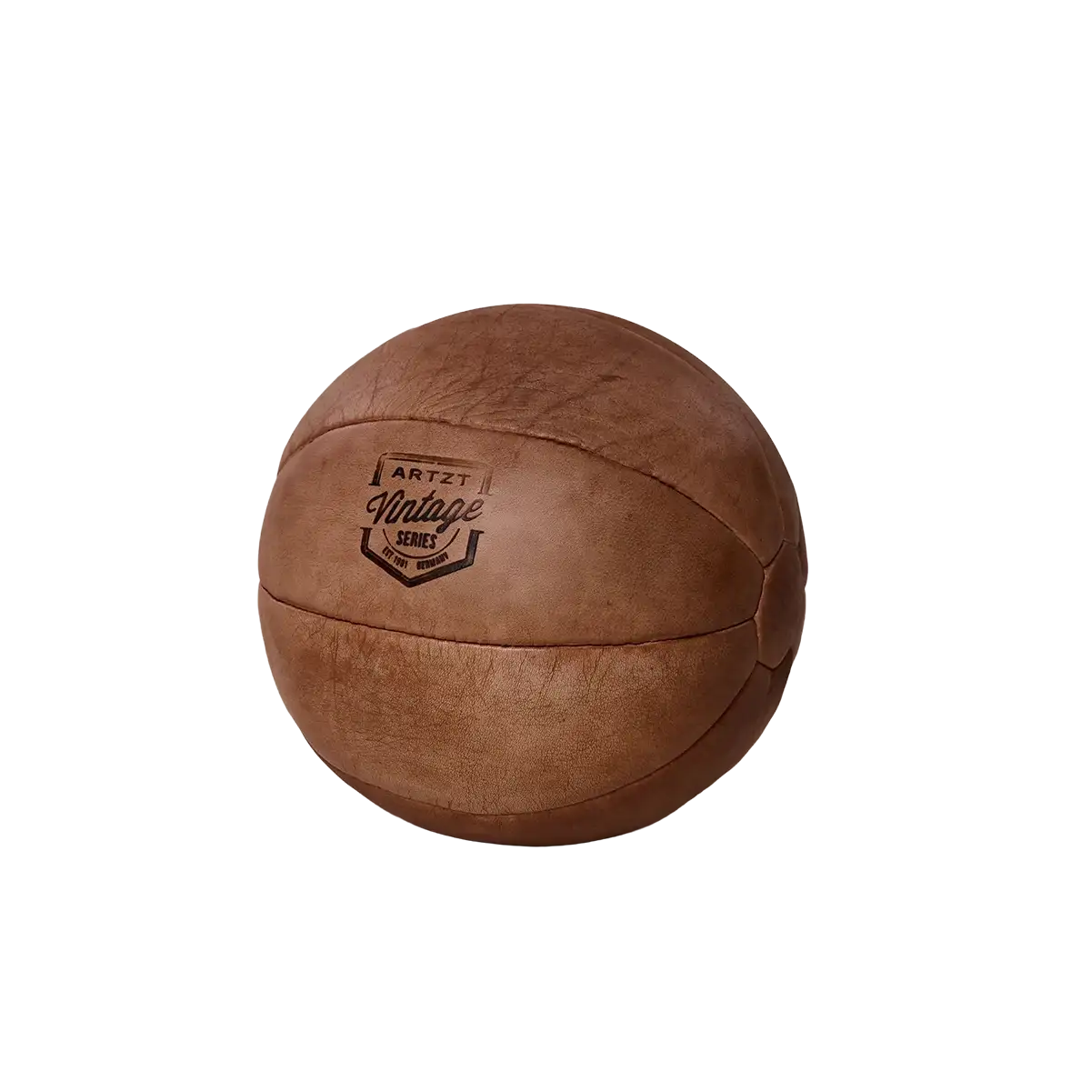 Artzt Vintage Medizinball Echtleder 2 kg