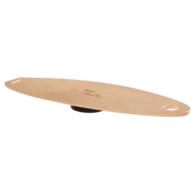 ARTZT vitality Wobblesmart XL Balance Board Holz 75x25 cm