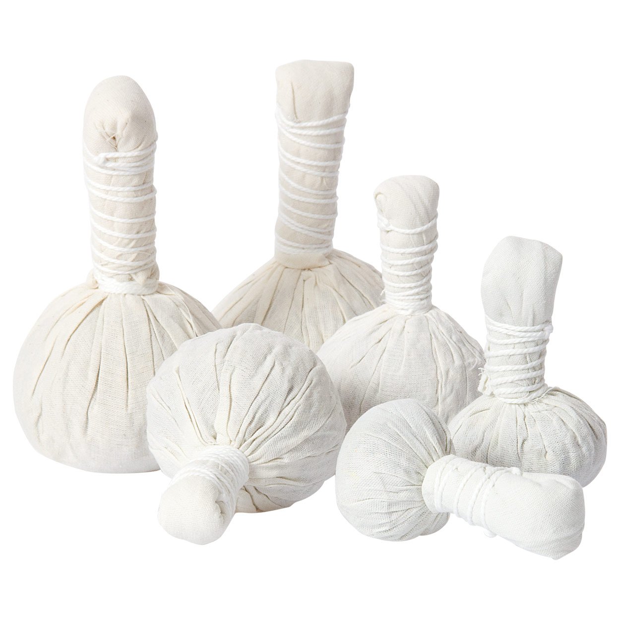Sport-Tec Wellness Kräuterstempel 6er Set Thai Massage