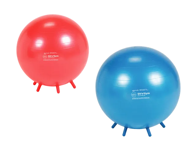 Pezzi Sit'n'Gym Sitzball mit Füßen Haltung Büro