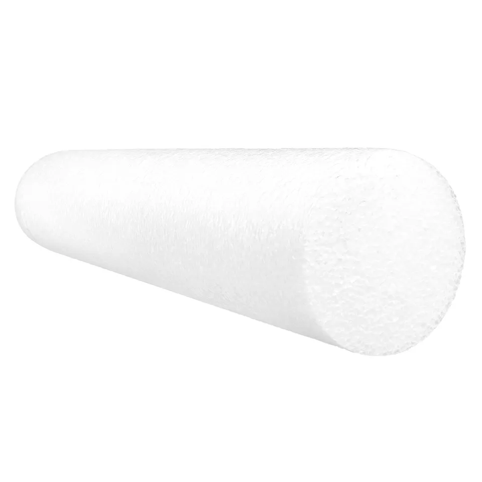 CanDo Schaumstoffrolle Jumbo rund 92x21x21 cm weiß