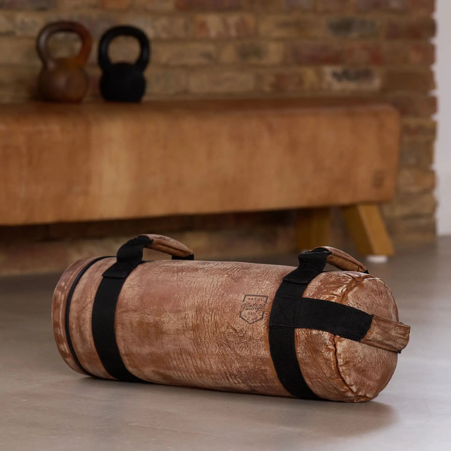ARTZT Vintage Series Fitness Bag Gewichtssack Leder 10 kg