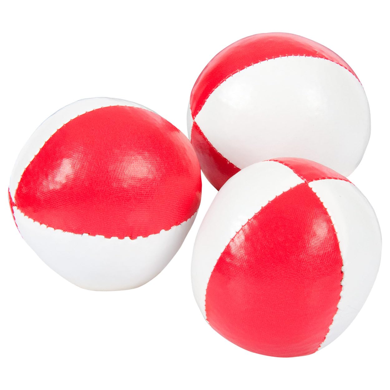 Sport-Tec Jonglierbälle 6,8 cm 3er Set Gelb-Weiß 120 g