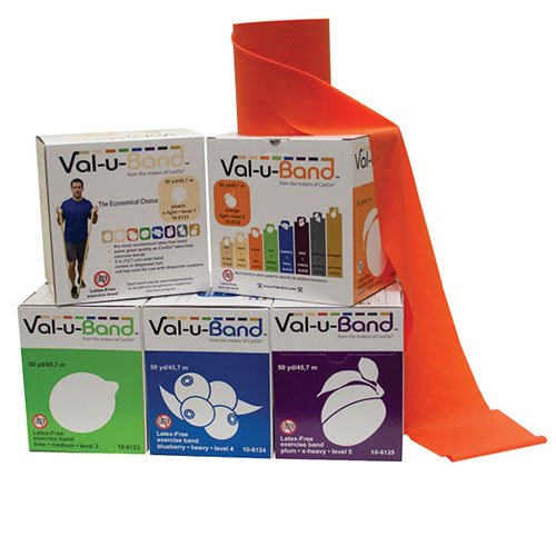CanDo exercise bands Val-u-Band Set 45 m latexfrei