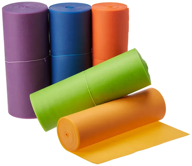 CanDo Trainingsband Set 5,5 m latexfrei 5er Widerstand