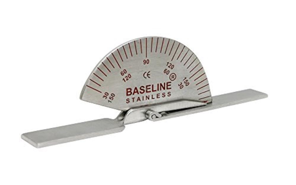 CanDo Baseline Fingergoniometer Edelstahl 9 cm ROM-Messgerät