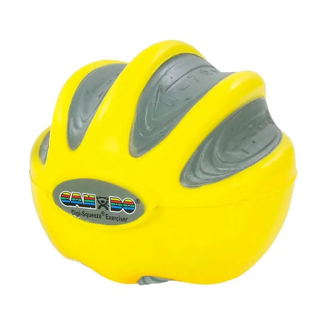 CanDo Digi-Squeeze Handtrainer gelb x-leicht Feinmotorik
